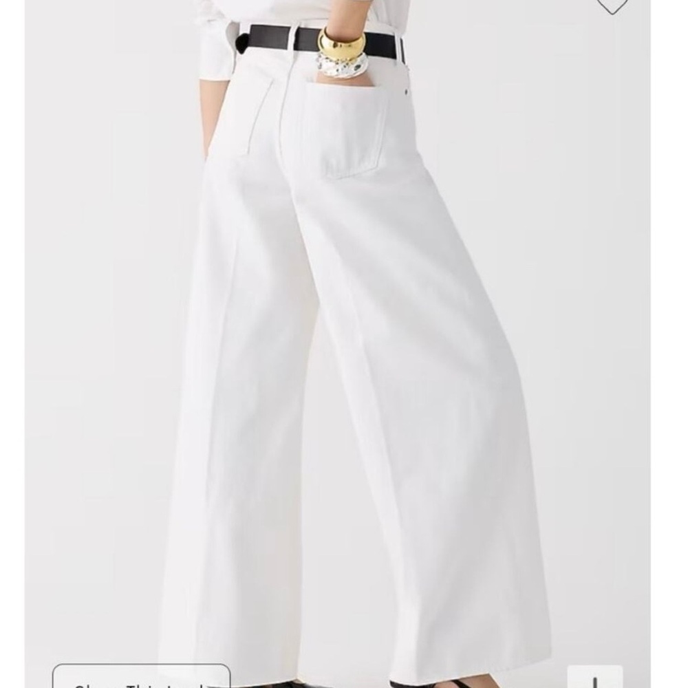 J. Crew Super Wide-Leg High Rise Women’s Jeans